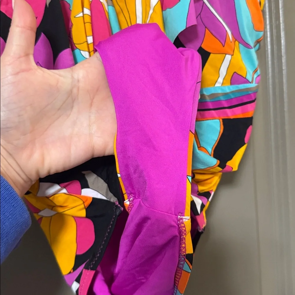 Trina Turk • Gemini Ruffle One Piece Swimsuit - Picture 5 of 8